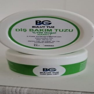 Bulut Tuz Diş Bakım Tuzu - Naneli 120 gr